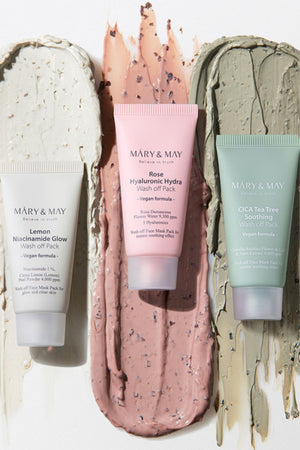 Mary & May - Lemon Niacinamide Glow Wash Off Pack - 30g / 125g