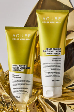 Acure - Shampoo & Conditioner - Ionic Blonde Colour Wellness - 236.5ml