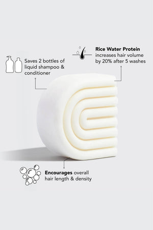 Kitsch - Shampoo & Conditioner - Rice Water Protein Bar (Hair Growth) -1pc
