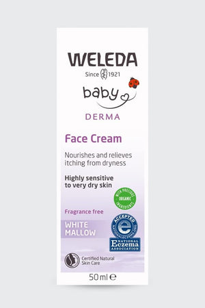 Weleda - White Mallow Face Cream for Baby - 50ml