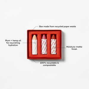 Axiology - Vegan Multi-Use Balmie Set - 3pcs (6 options)