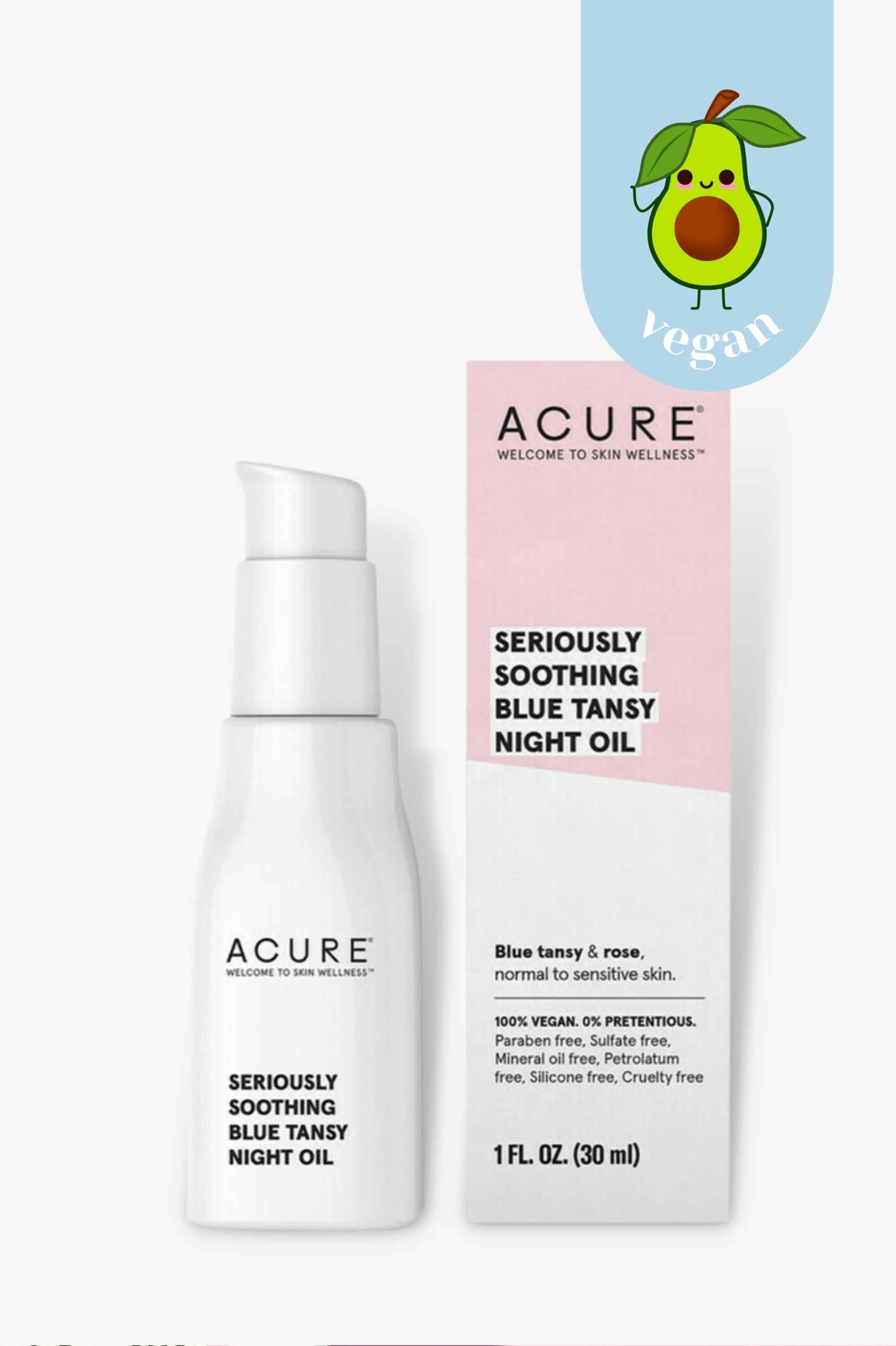 Acure - Seriously Soothing Blue Tansy Night Oil - 30ml
