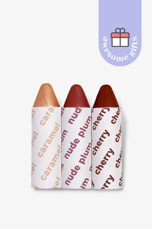 Axiology - Vegan Multi-Use Balmie Set - 3pcs (6 options)