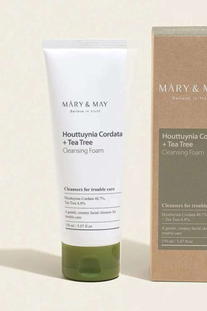 Mary & May - Houttuynia Cordata & Tea Tree Cleansing Foam - 150ml