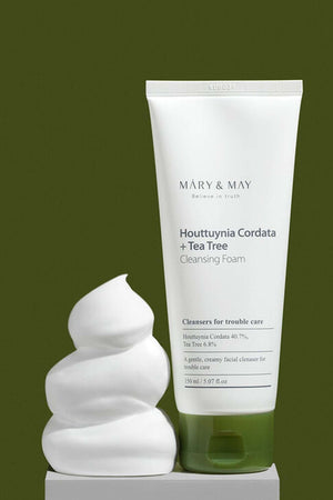 Mary & May - Houttuynia Cordata & Tea Tree Cleansing Foam - 150ml