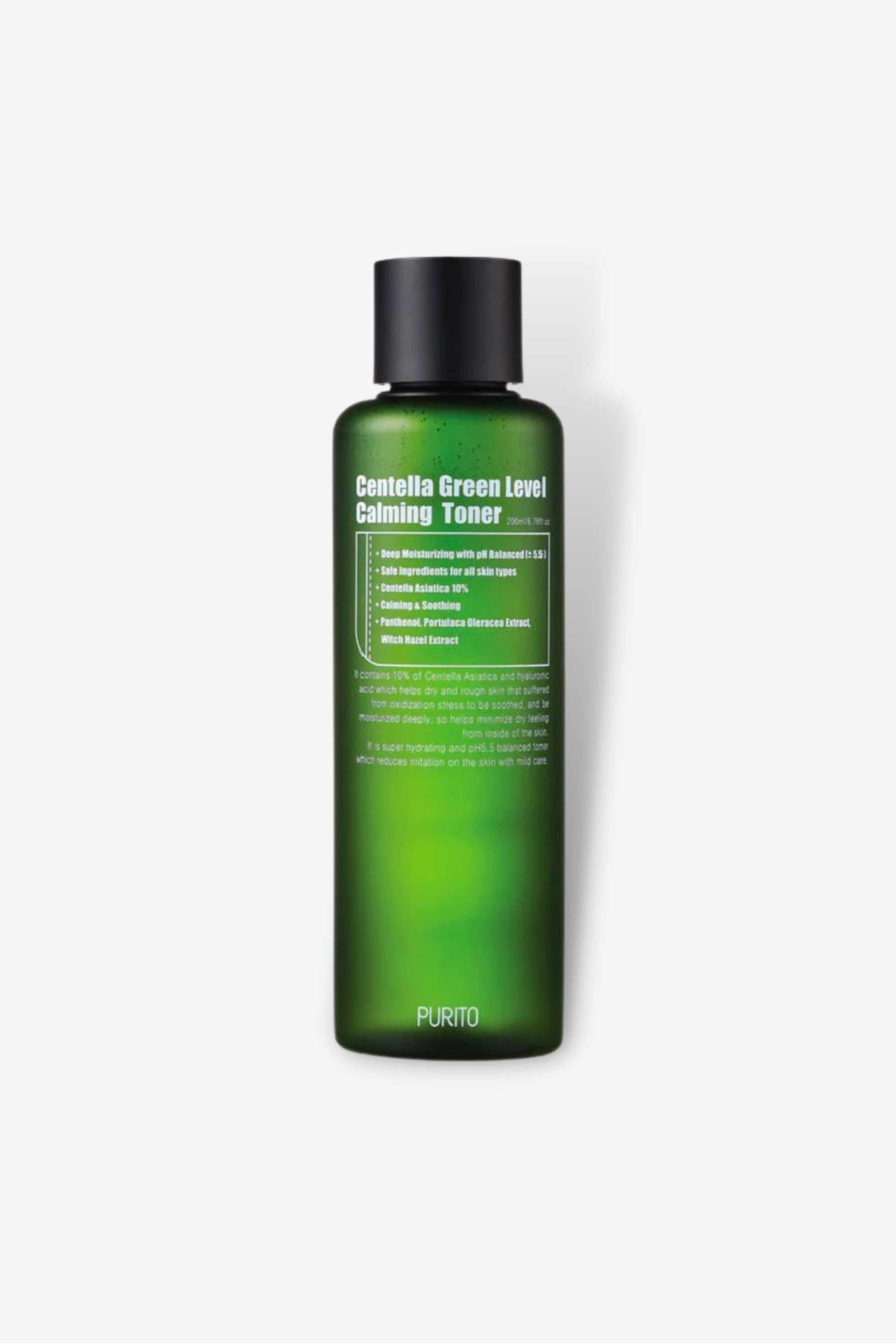 Purito - Centella Green Level Calming Toner - 200ml
