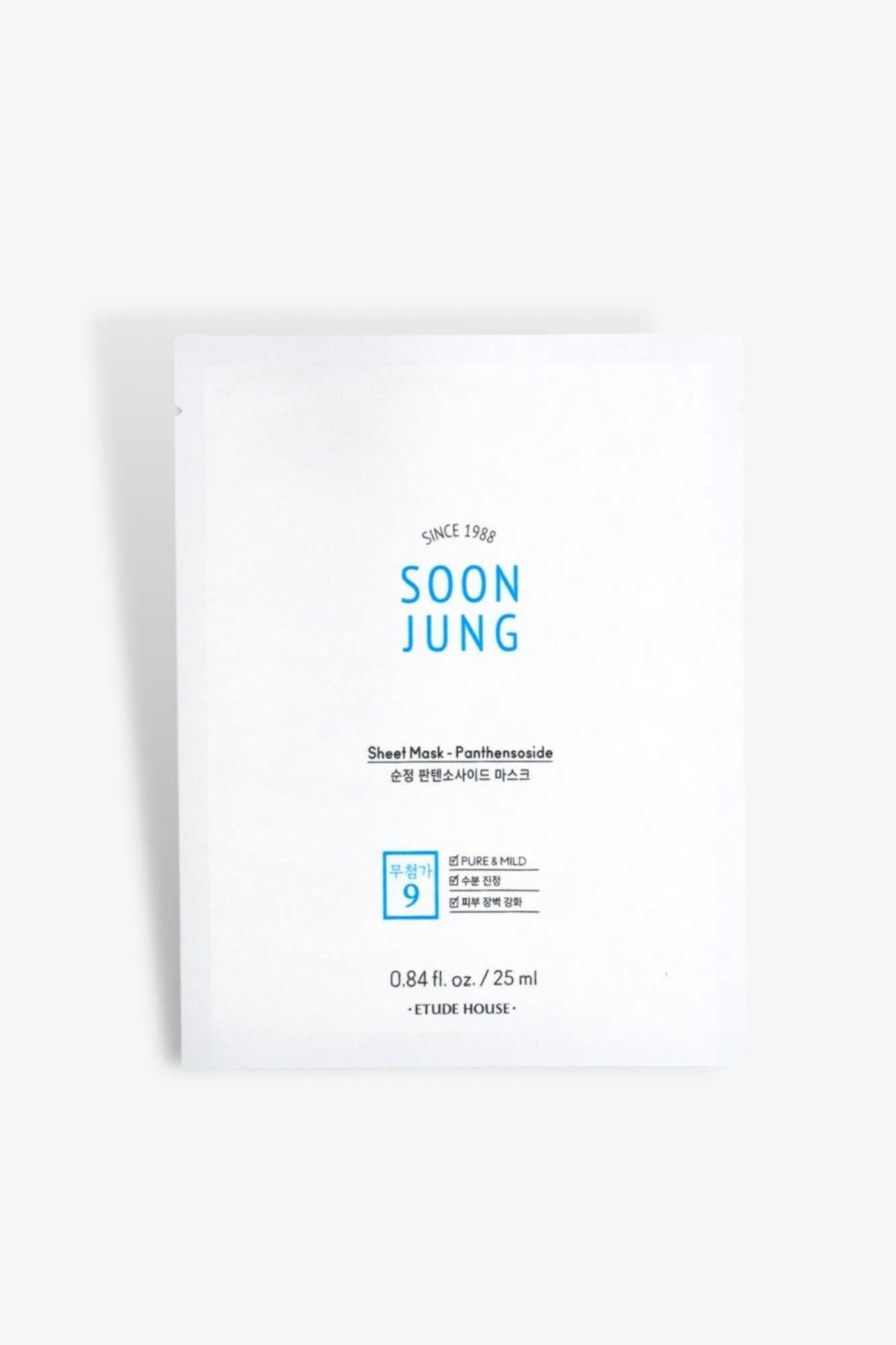 Etude House - Soon Jung Panthensoside Sheet Mask - 1pc