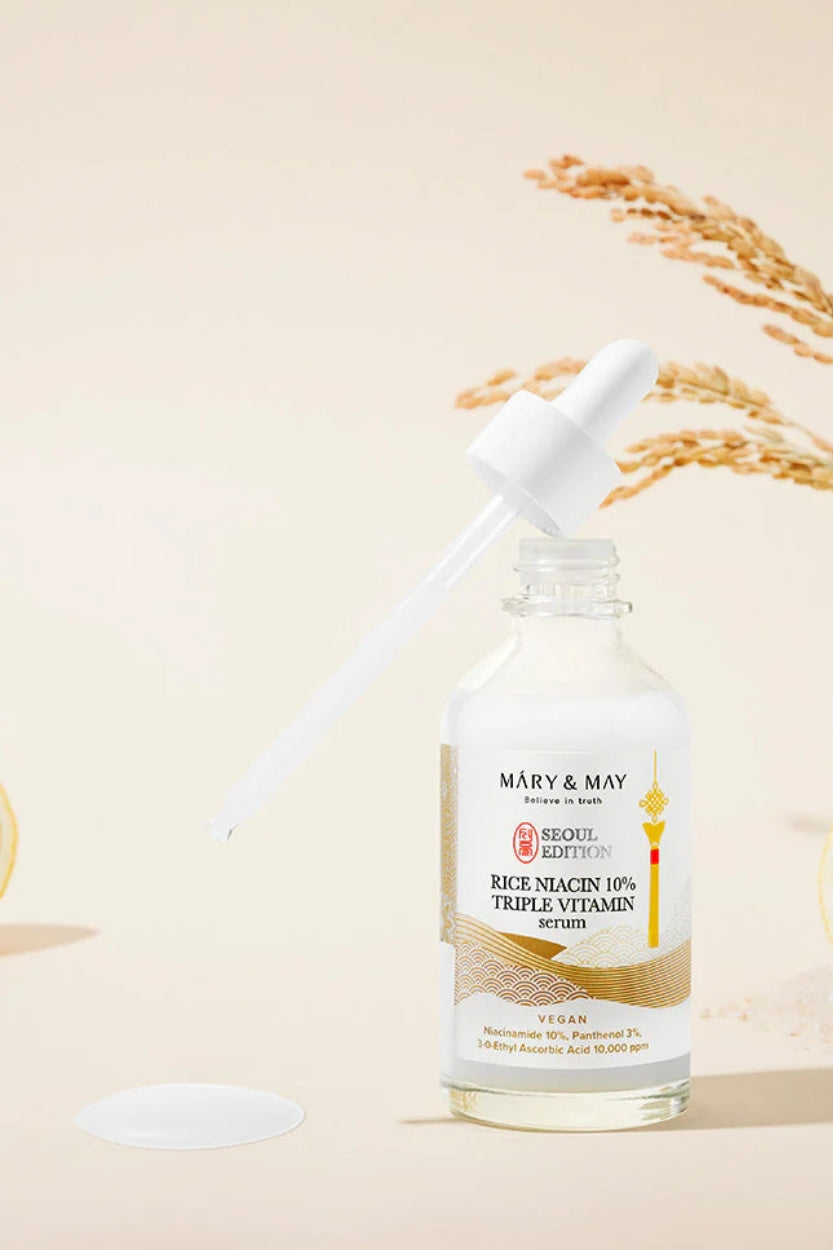 Mary & May - Rice Niacin 10% Triple Vitamin Serum - 80ml