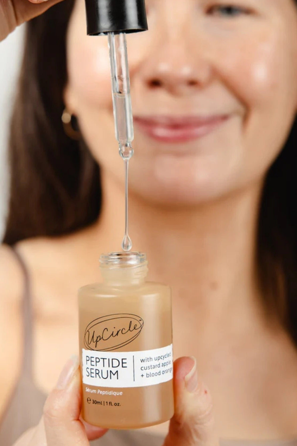 UpCircle Beauty - Peptide Serum with Custard Apple + Blood Orange - 30ml