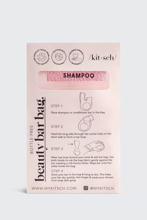 Kitsch - Shampoo Beauty Bar Bag (Blush) - 1pc