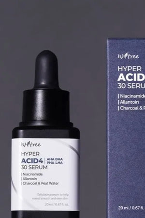 ISNTREE - Hyper Acid4 AHA BHA PHA LHA 30 Serum - 20ml