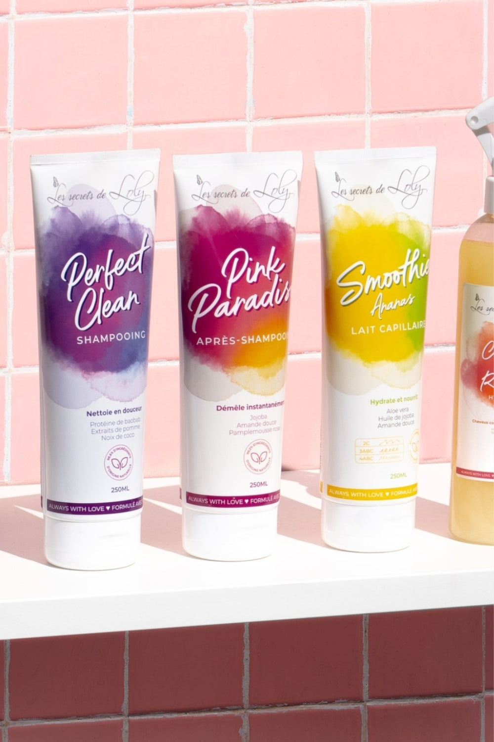 Les Secrets de Loly - Conditioner - Pink Paradise - 250ml