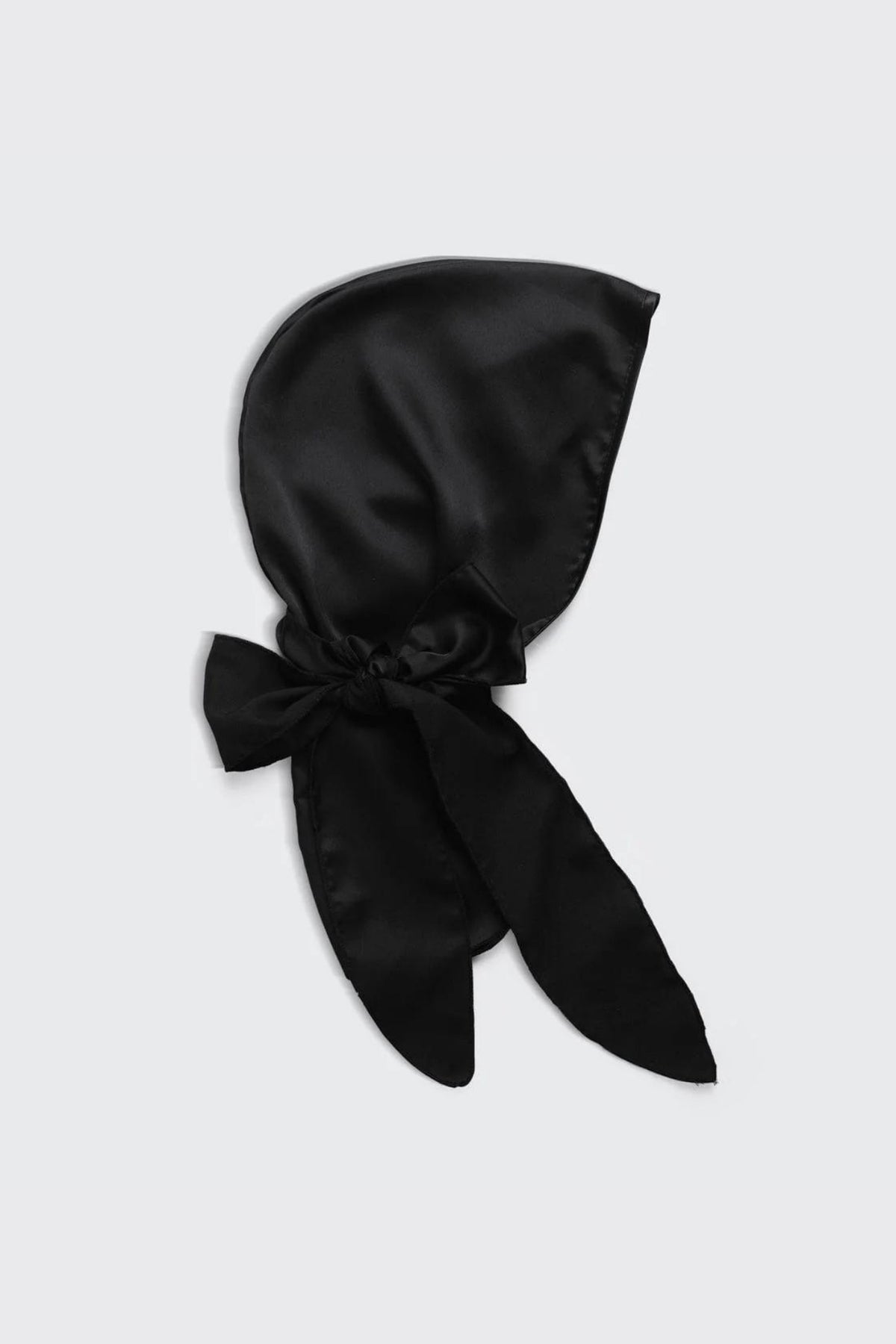 Kitsch - Black Satin Sleep Cap - 1pc