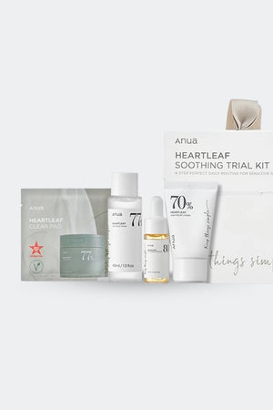 Anua - Heartleaf Soothing Trial Kit - 4pcs