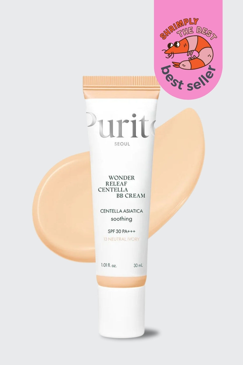Purito - Cica Clearing BB Cream SPF 38 PA+++ - 30ml (6 Colors)