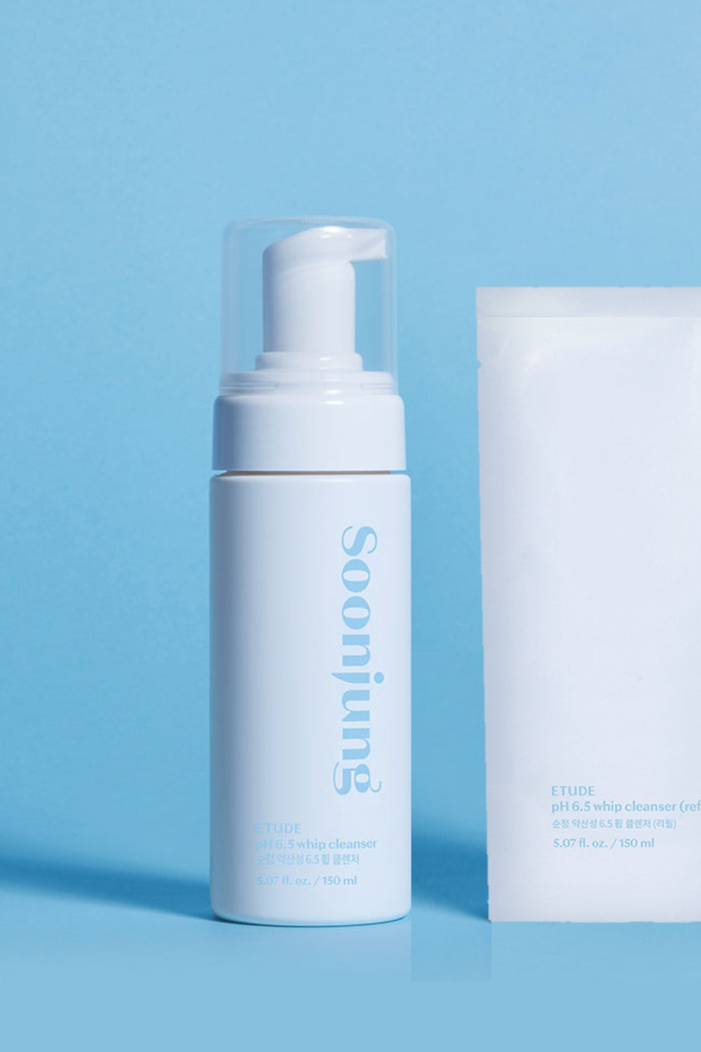 Etude House - Soon Jung pH 6.5 Whip Cleanser - 150ml / 250ml