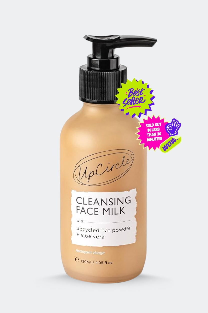 UpCircle Beauty - Cleansing Face Milk with Oat Powder and Aloe Vera - 120ml