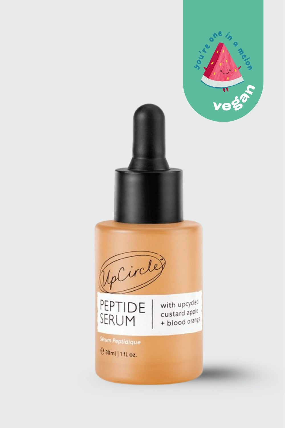UpCircle Beauty - Peptide Serum with Custard Apple + Blood Orange - 30ml