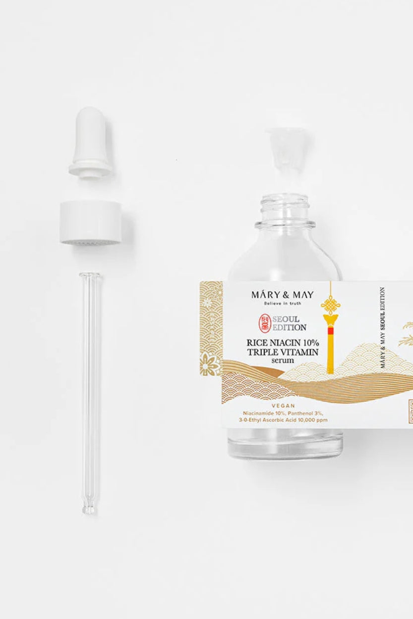 Mary & May - Rice Niacin 10% Triple Vitamin Serum - 80ml