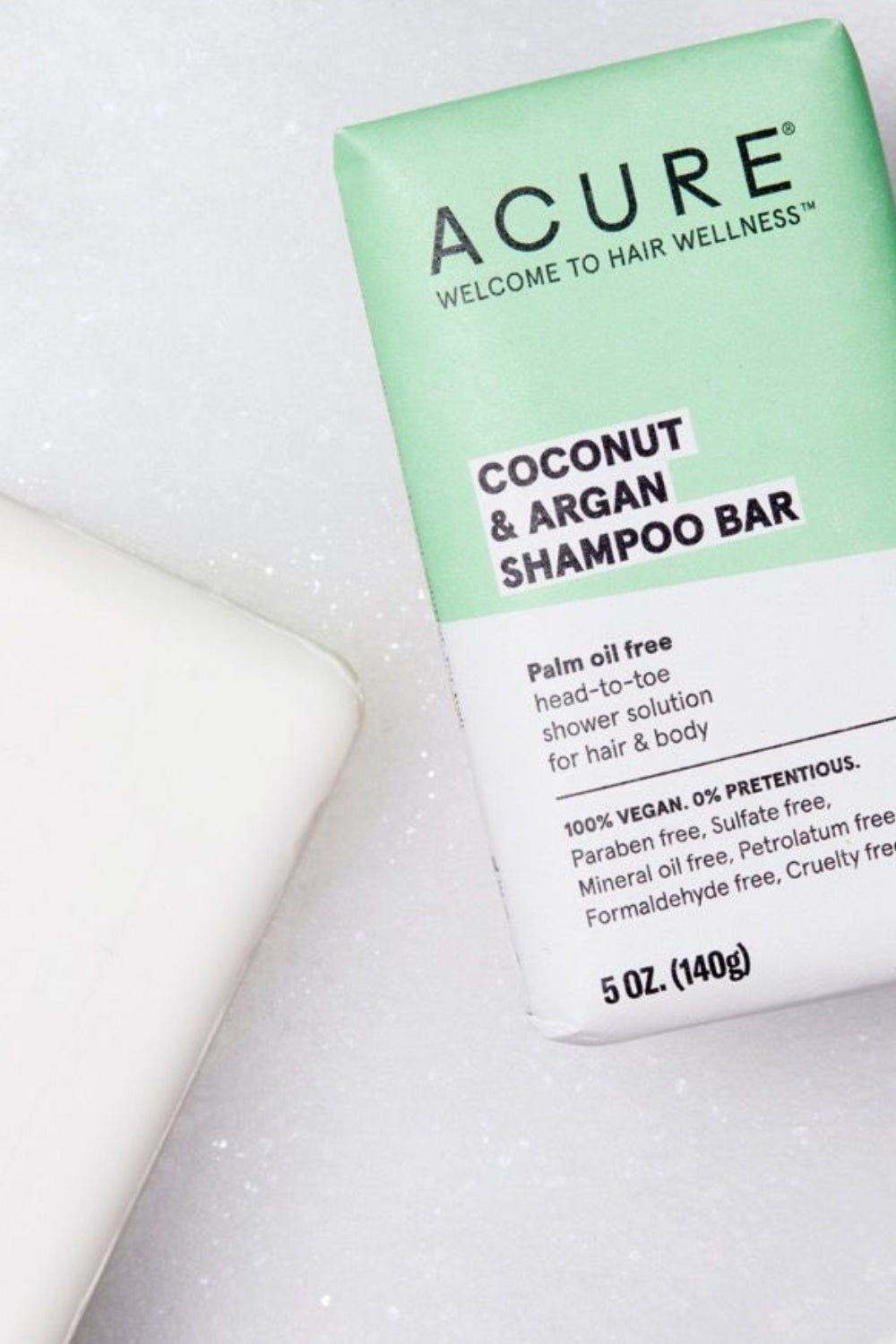 Acure - Coconut & Argan Shampoo Bar - 140g