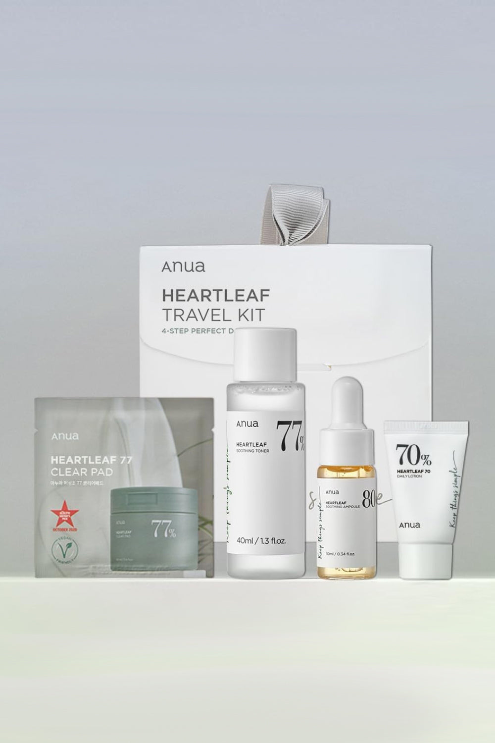 Anua - Heartleaf Soothing Trial Kit - 4pcs