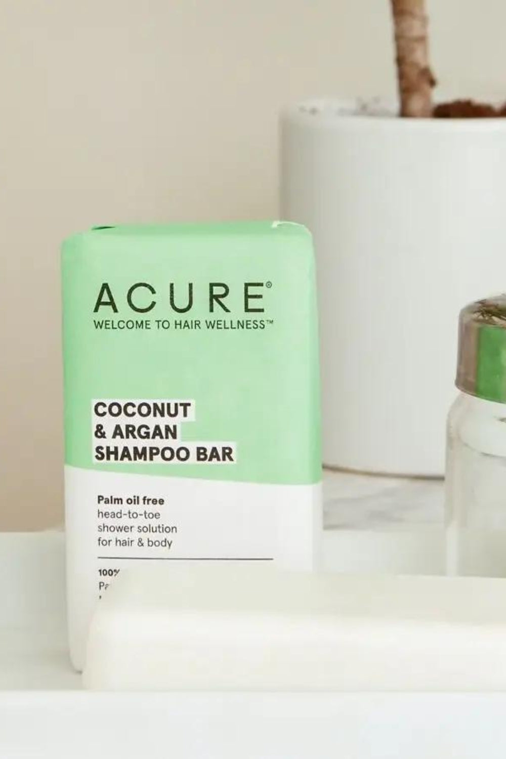 Acure - Coconut & Argan Shampoo Bar - 140g