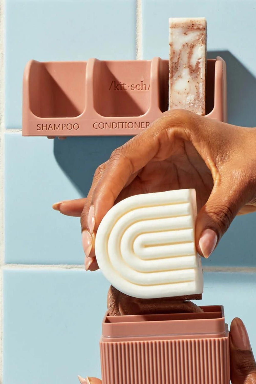 Kitsch - Shampoo & Conditioner - Rice Water Protein Bar (Hair Growth) -1pc