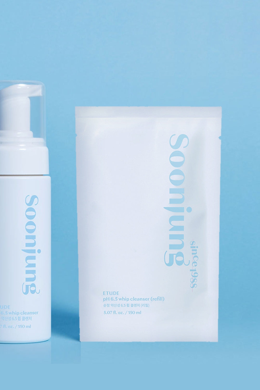 Etude House - Soon Jung pH 6.5 Whip Cleanser - 150ml / 250ml