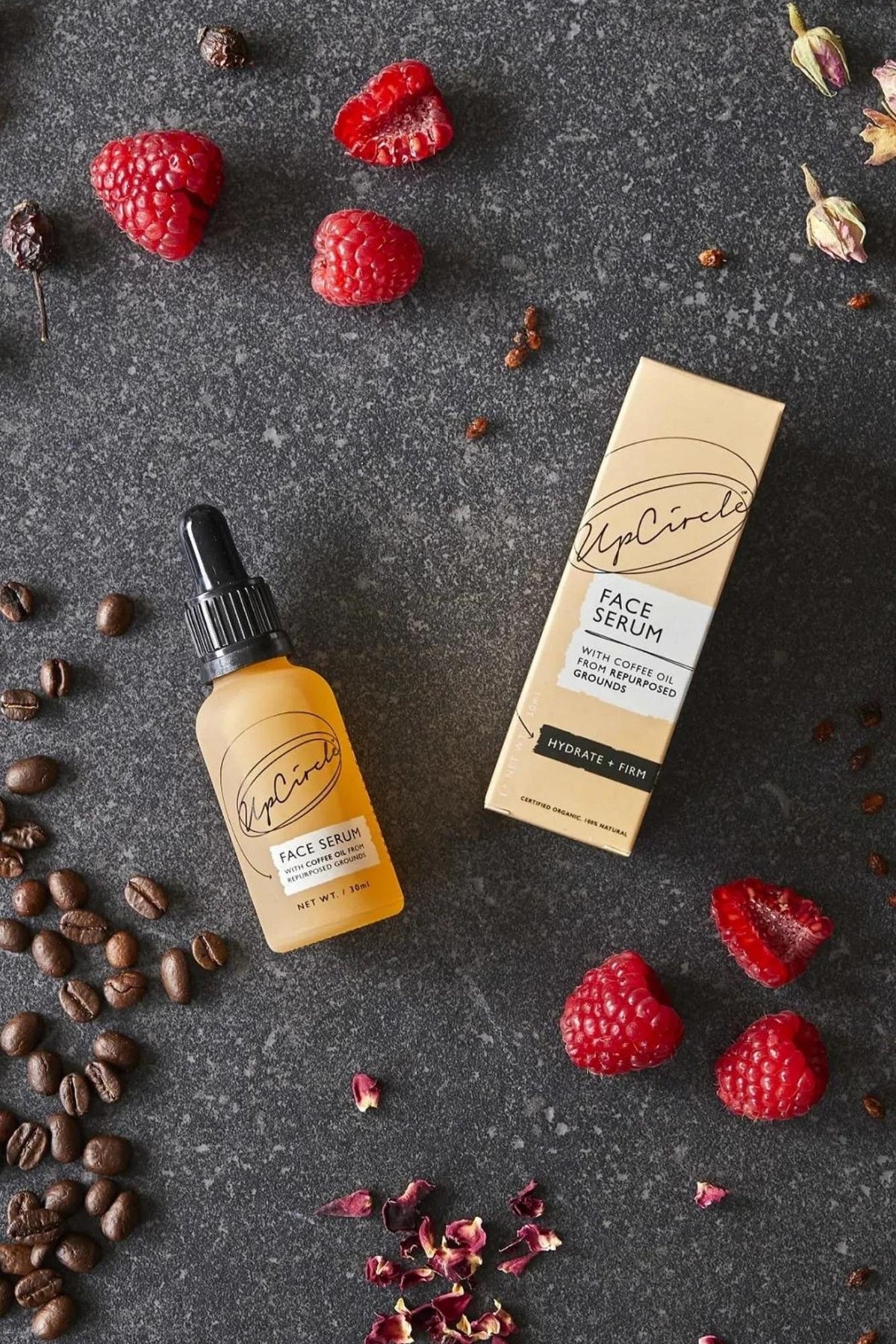 UpCircle Beauty - Collagen Boosting Serum With Coffee Oil - 30ml