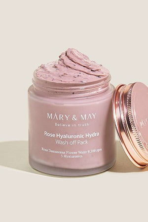 Mary & May - Rose Hyaluronic Hydra Wash Off Pack - 30g / 125g