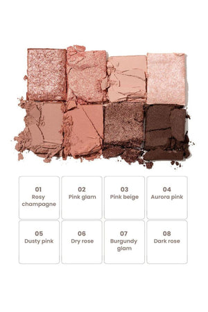 Heimish - Dailism Eyeshadow Palette - Nudie Rose