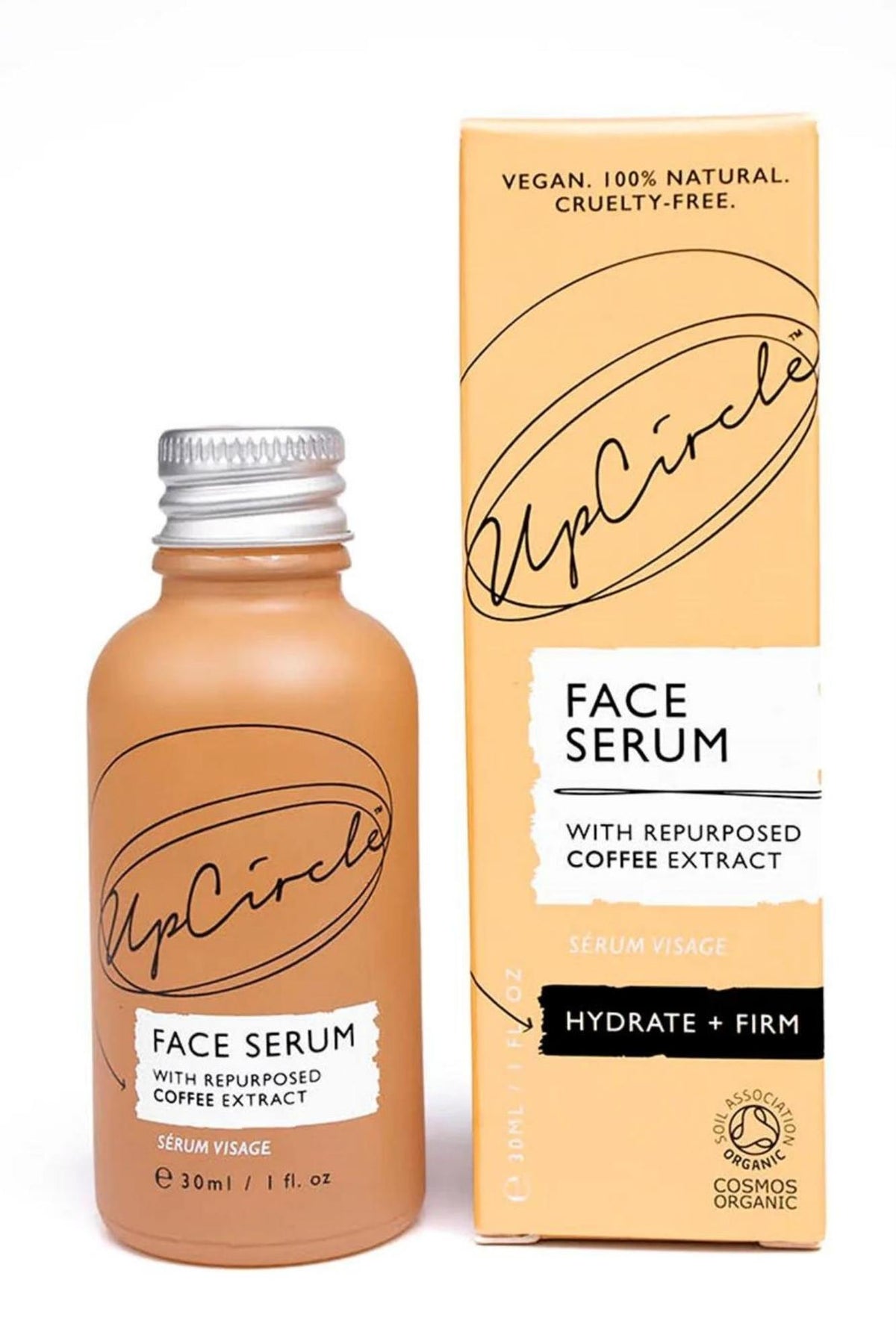 UpCircle Beauty - Collagen Boosting Serum With Coffee Oil - 30ml