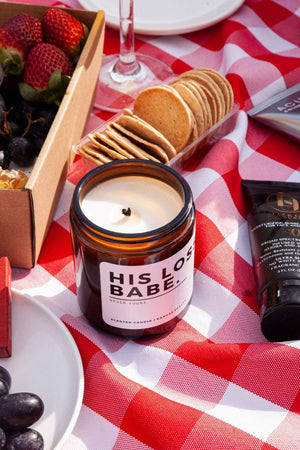 His Loss Babe, Never Yours - 3 Tier Scented Candle