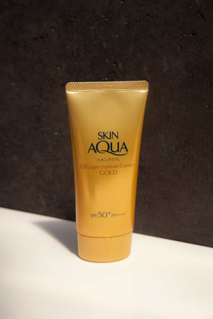 Rohto Mentholatum - Skin Aqua UV Super Moisture Essence Gold SPF50+ PA++++ - 80g