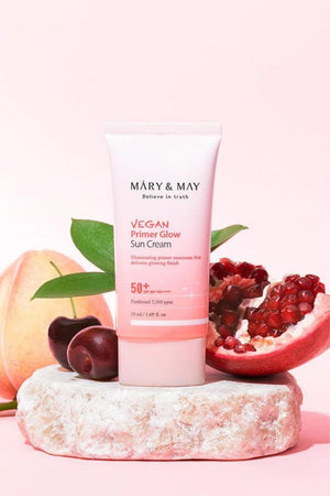 Mary & May - Vegan Primer Glow Sun Cream - 50ml