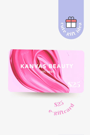 KANVAS BEAUTY E-GIFT CARD - $20 / $50 / $100