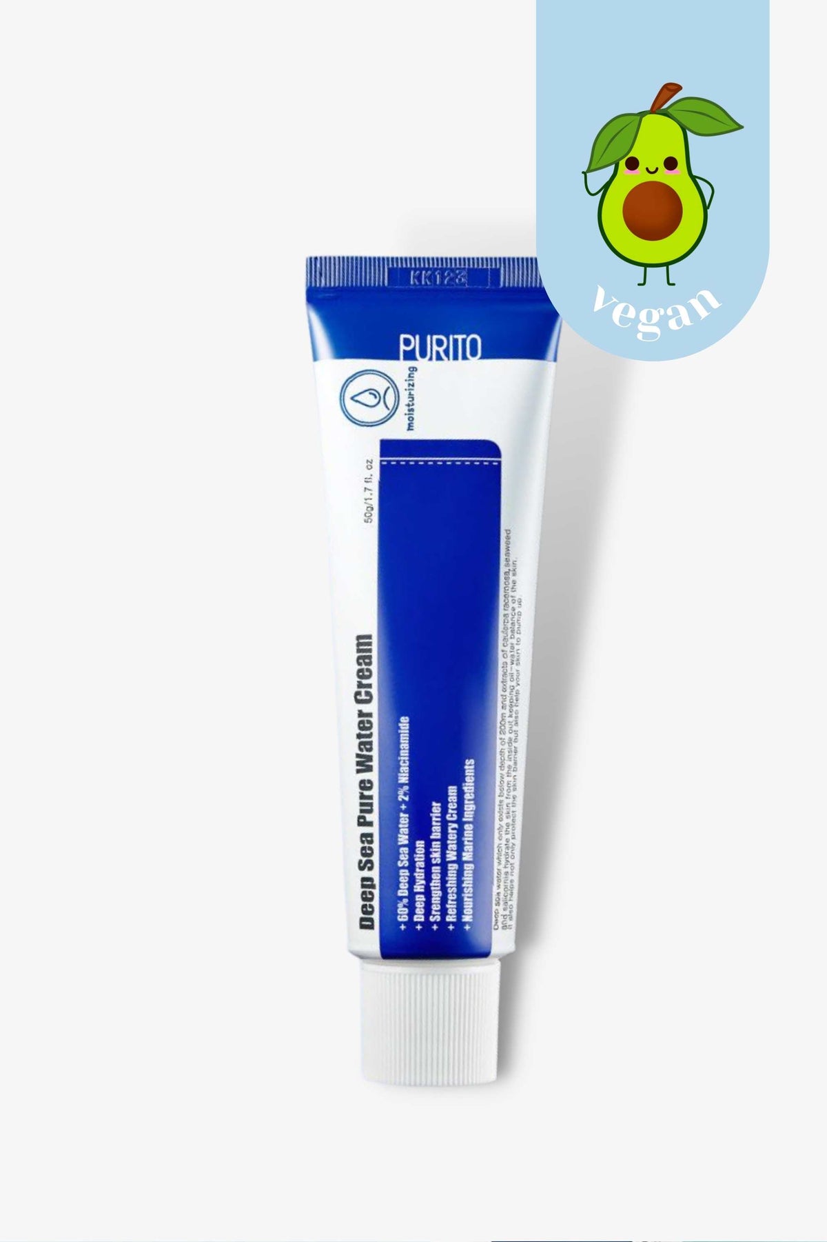 Purito - Deep Sea Pure Water Cream - 50ml