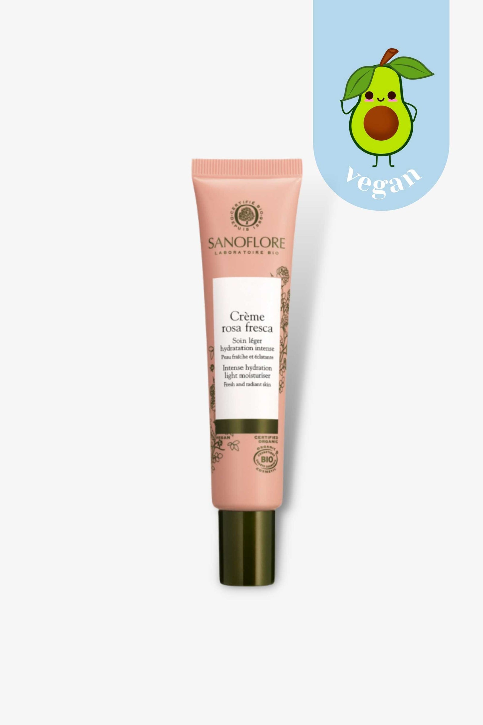 Sanoflore - Rosa Fresca Organic Moisturizer - 40ml (two options)