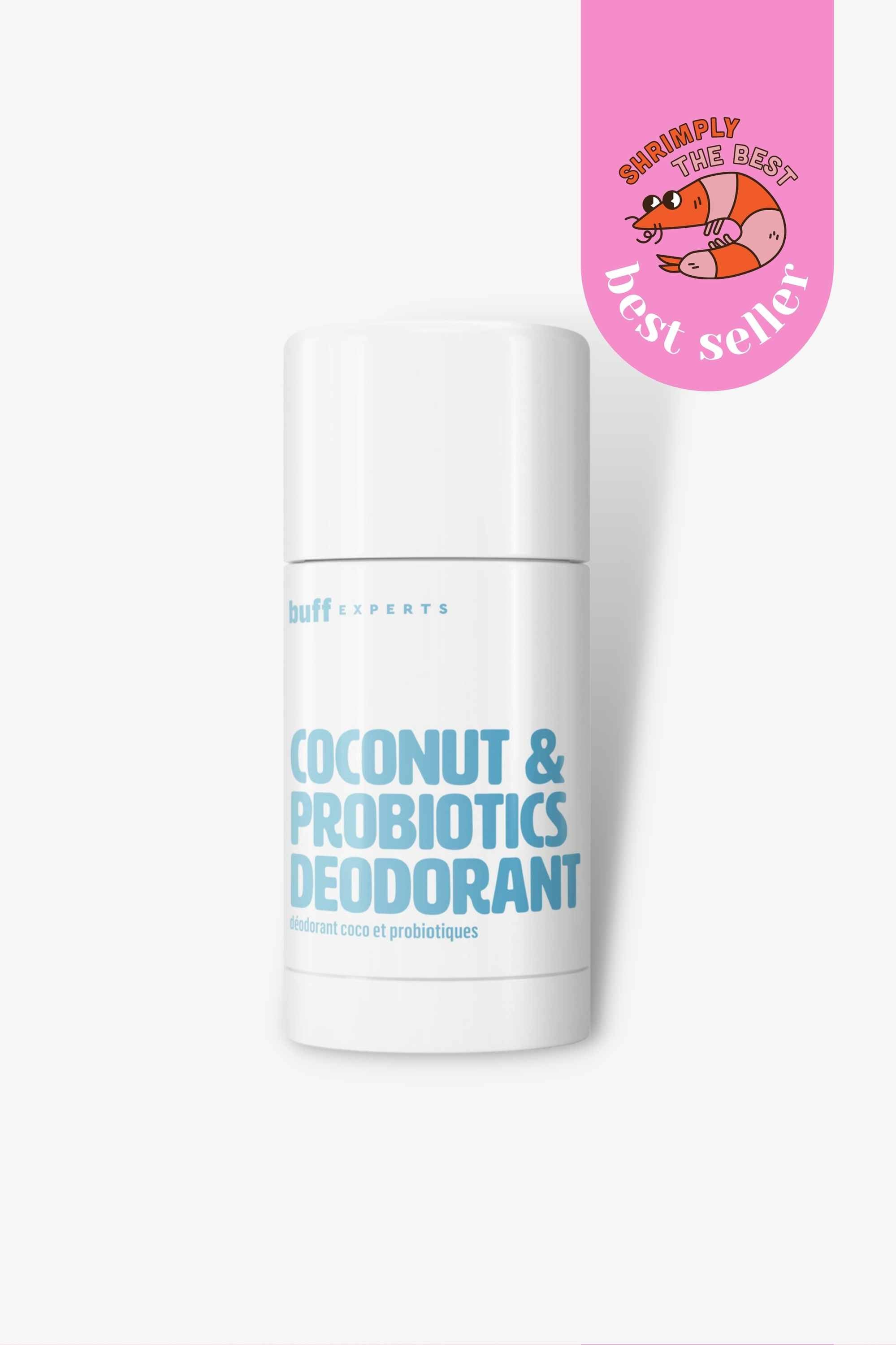 Buff Experts - Coconut & Probiotics Deodorant - 59ml