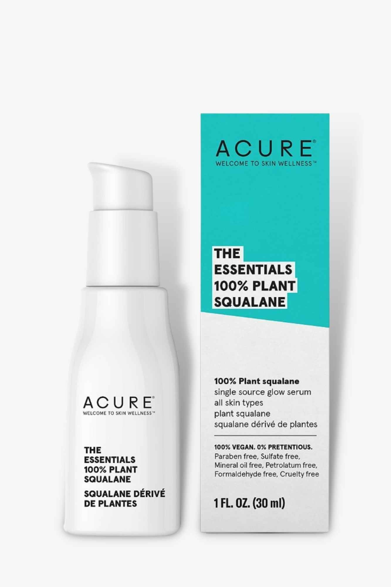 Acure - The Essentials 100% Plant Squalane - 30ml