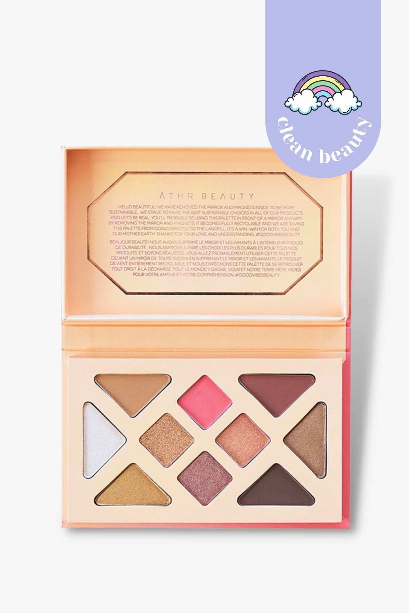 ĀTHR Beauty Co - Desert Sun Crystal Eyeshadow Palette