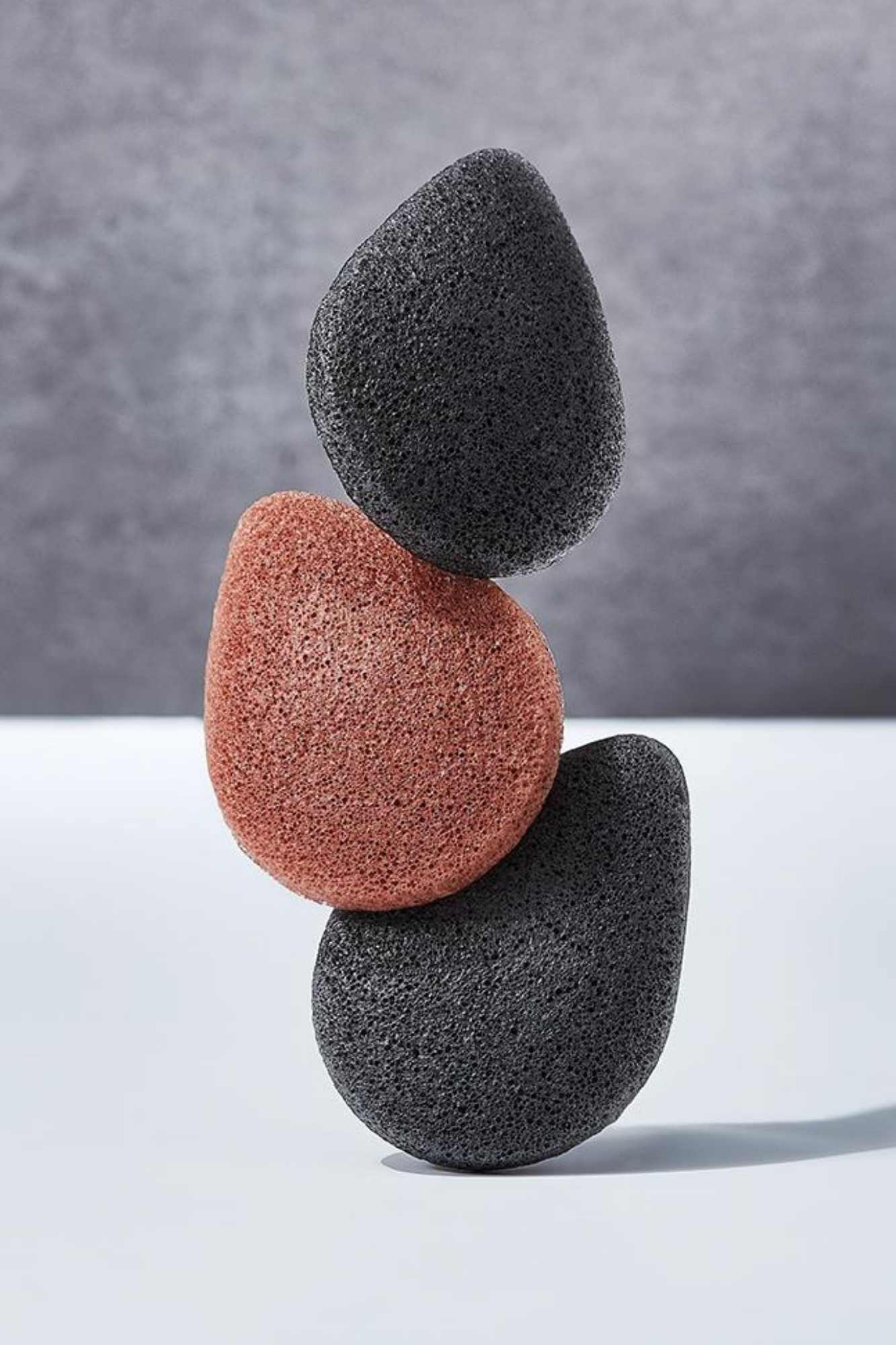 PURITO - Volcanic Scoria Konjac Sponge - 1pc