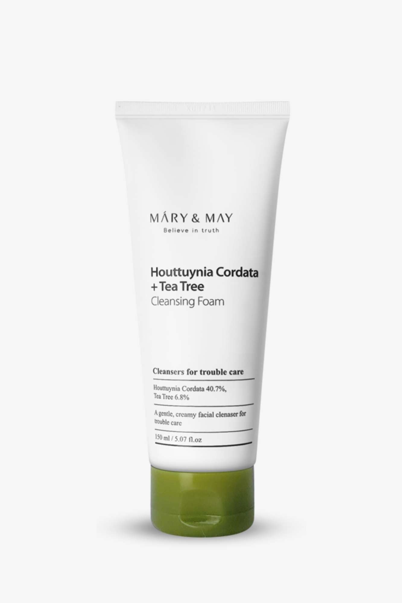 Mary & May - Houttuynia Cordata & Tea Tree Cleansing Foam - 150ml