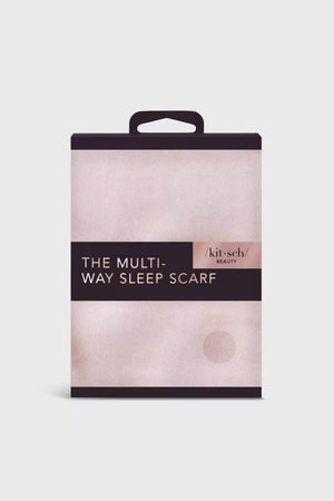 Kitsch - Blush Multi-Way Satin Sleep Scarf - 1pc