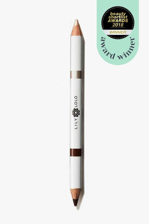 Lily Lolo - Brow Duo Pencil - 1pc (2 shades)  Afterpay available - Kanvas  Beauty Australia