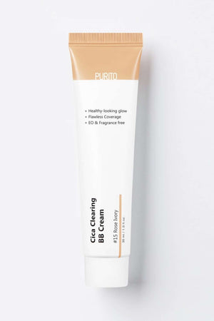 Purito - Cica Clearing BB Cream SPF 38 PA+++ - 30ml (6 Colors)