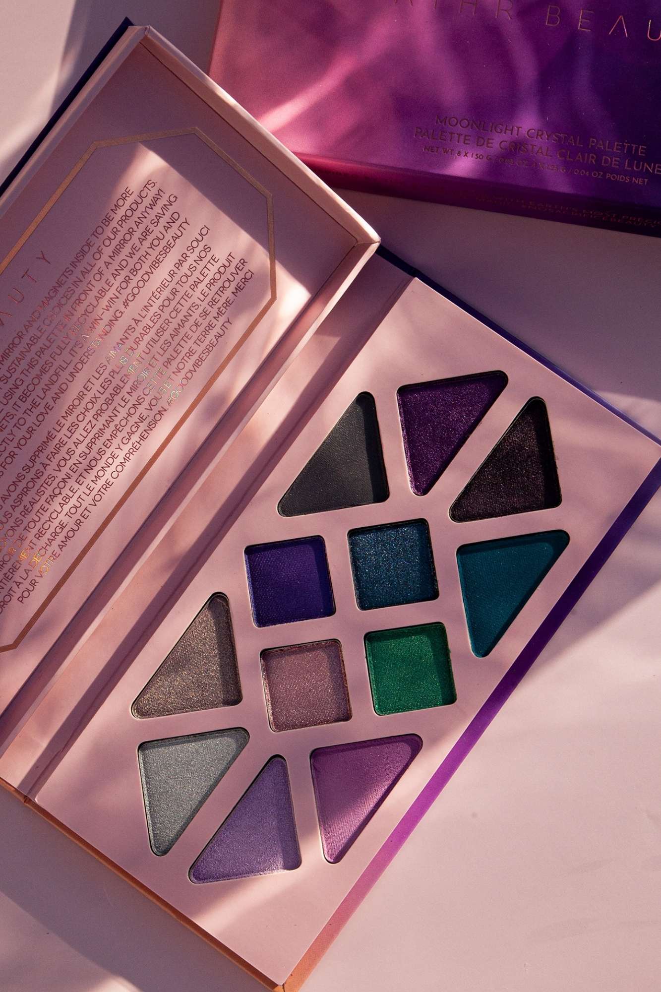 ĀTHR Beauty Co - Moonlight Crystal Gemstone Eyeshadow Palette