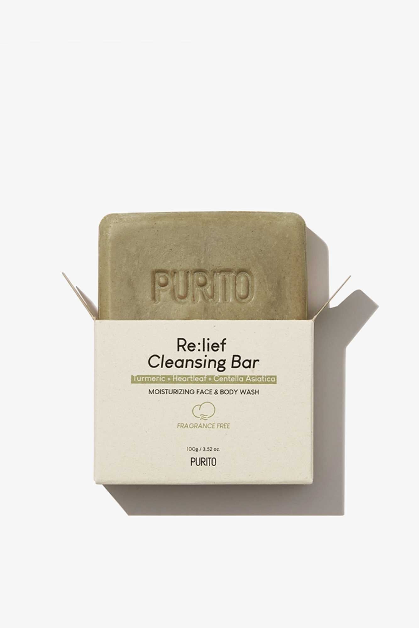 Purito - Cleansing Bar - 100g (Re:lief / Re:store / Re:fresh)