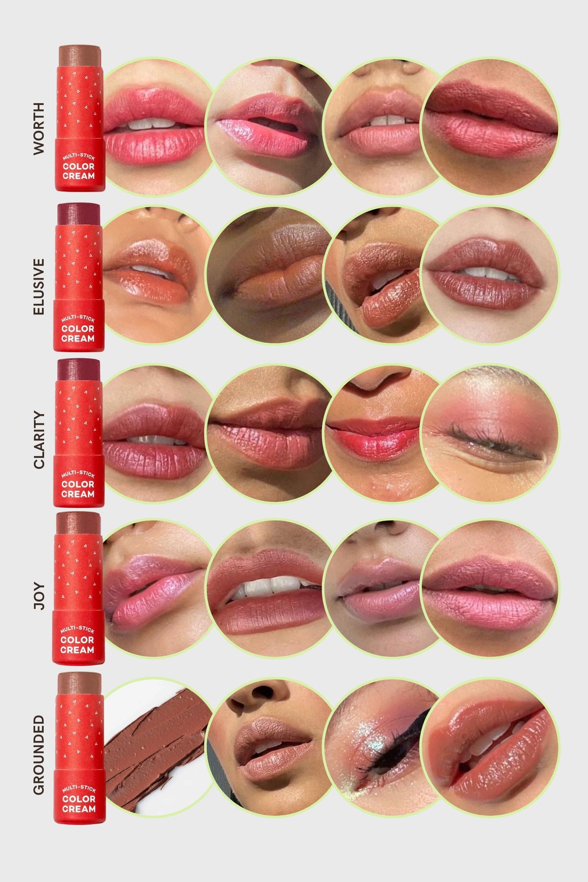 Axiology - Colour Cream Multistick - 1pc (13 colours)