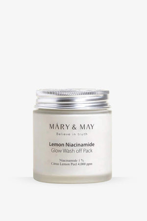 Mary & May - Lemon Niacinamide Glow Wash Off Pack - 30g / 125g